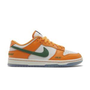 Florida A&M University x Nike Dunk Low Rattlers Orange Horizon/Fortress Green/Sail DR6188 800