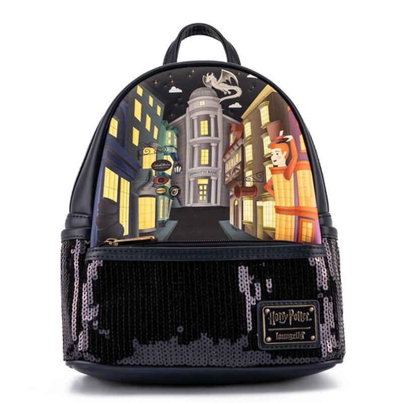 Harry Potter Diagon Alley Sequin Mini Backpack 636976