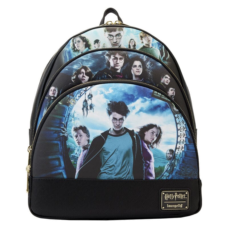 Backpack Harry Potter Movie Posters Triple Pocket Mini Backpack 636936