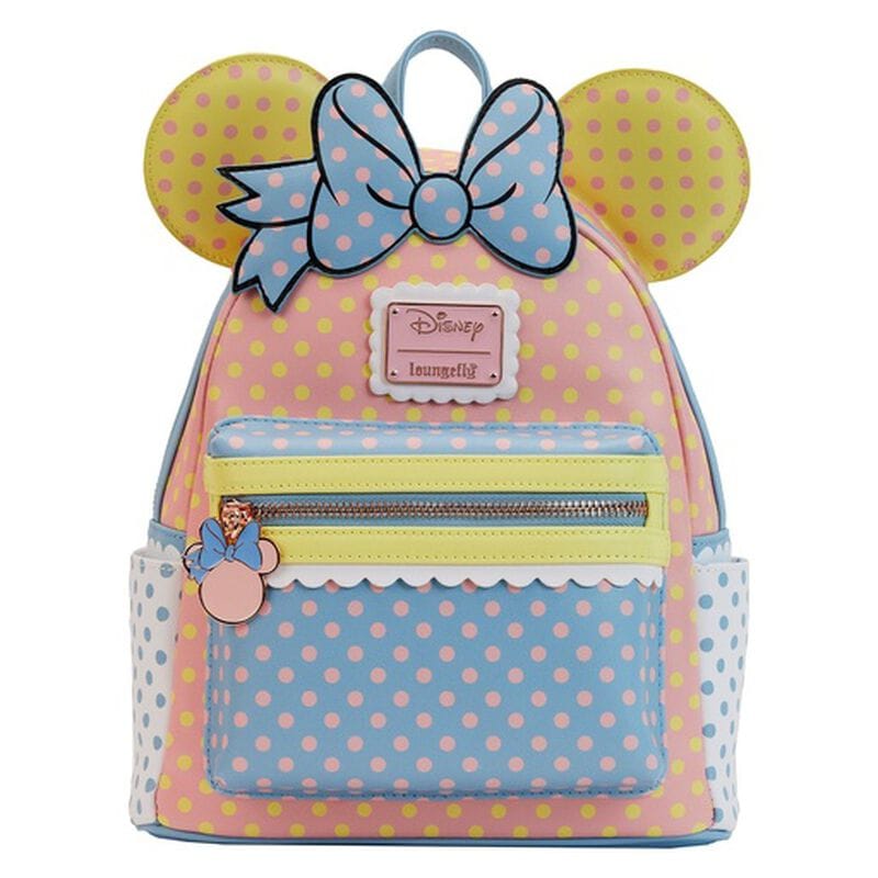 Minnie Mouse Pastel Polka Dot Mini Backpack 638060