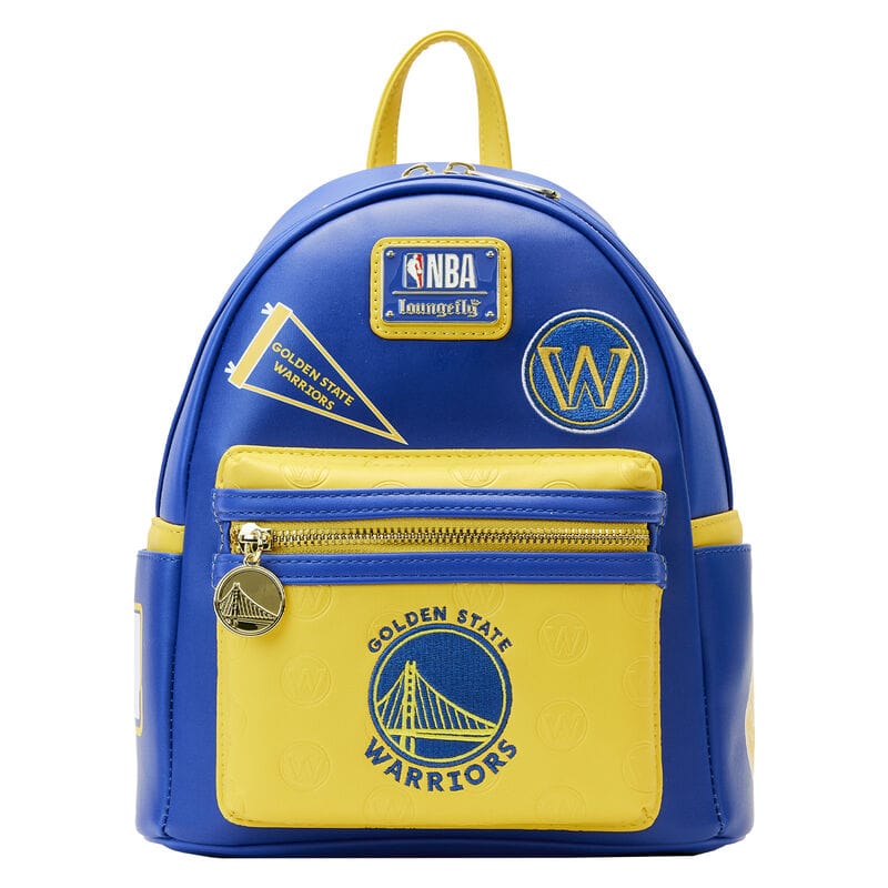 Backpack NBA Golden State Warriors Patch Icons Mini Backpack Brown 631311