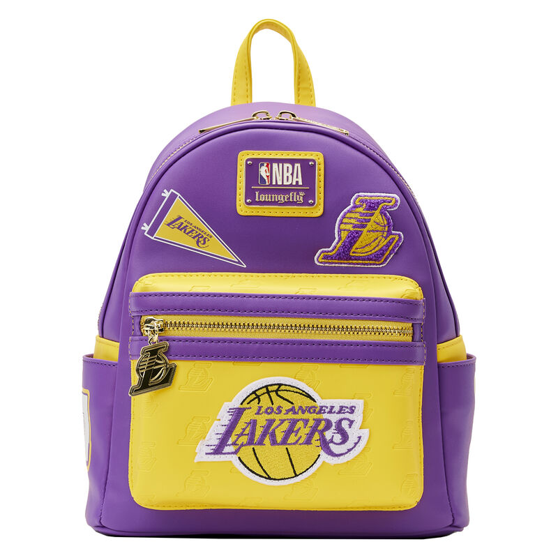 Backpack NBA Los Angeles Lakers Patch Icons Mini Backpack Blue 630970