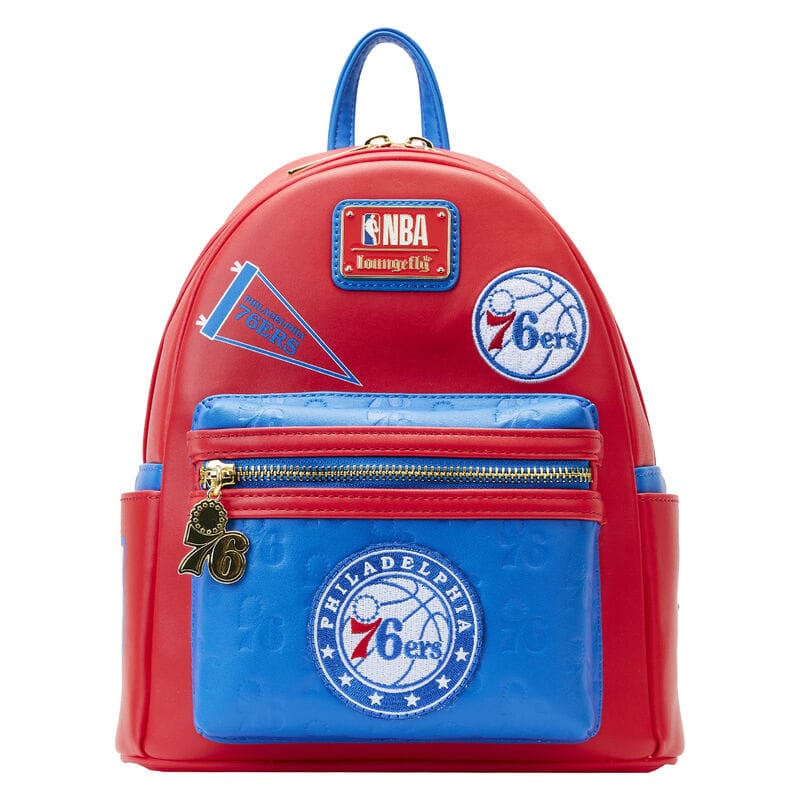 Backpack NBA Philadelphia 76ers Patch Icons Mini Backpack Pink 631394