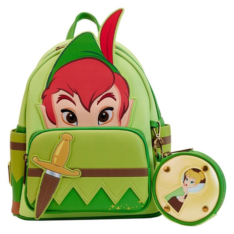 Backpack Peter Pan and Tinker Bell Cosplay Mini Backpack 637989