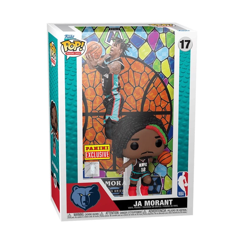 Set of Pop! Trading cards Ja Morant (Mosaic Prisms) Cream 631678