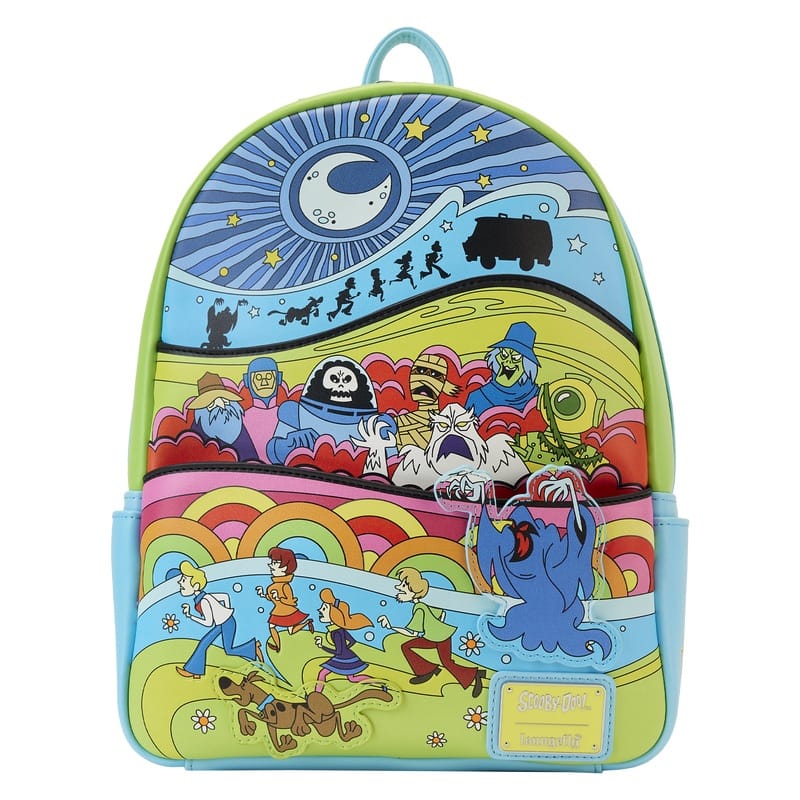 Scooby-Doo Psychedelic Monster Chase Glow Mini Backpack 637178