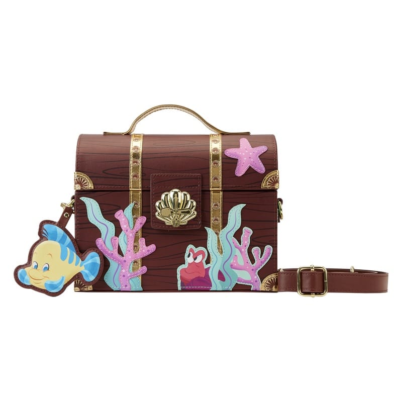 Stitch Shoppe The Little Mermaid Treasure Chest Crossbody Bag 640636