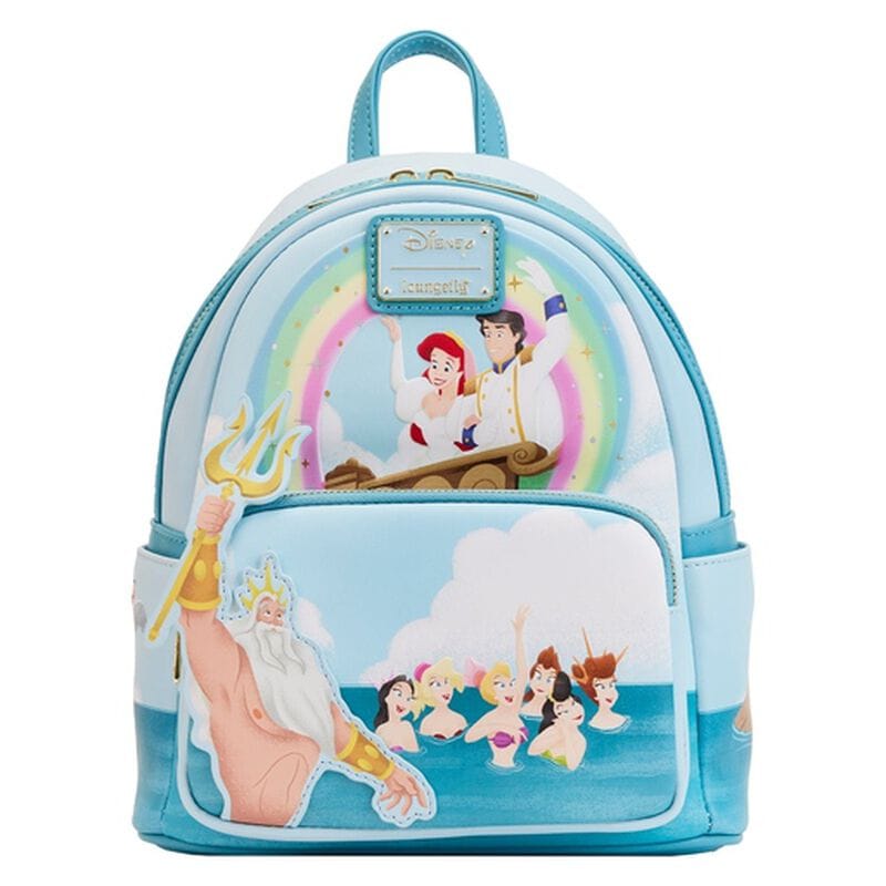 The Little Mermaid Triton's Gift Mini Backpack White 637629