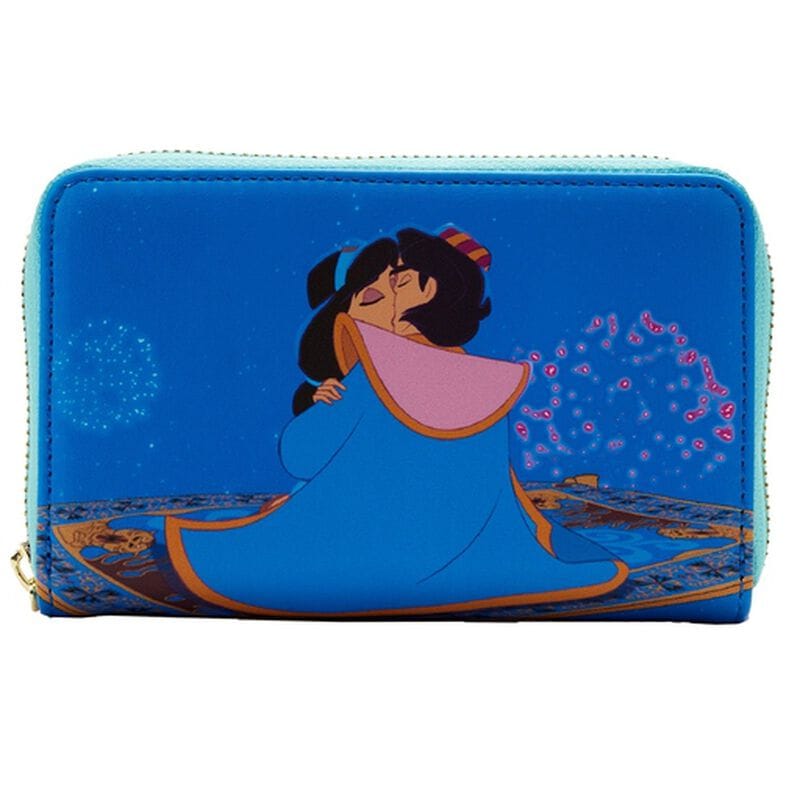 Aladdin Princess Scenes Zip Around Wallet 652324