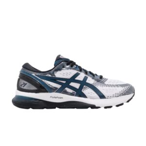 Sneakers Asics Gel Nimbus 21 2E Wide White Deep Sapphire 1011A172 100