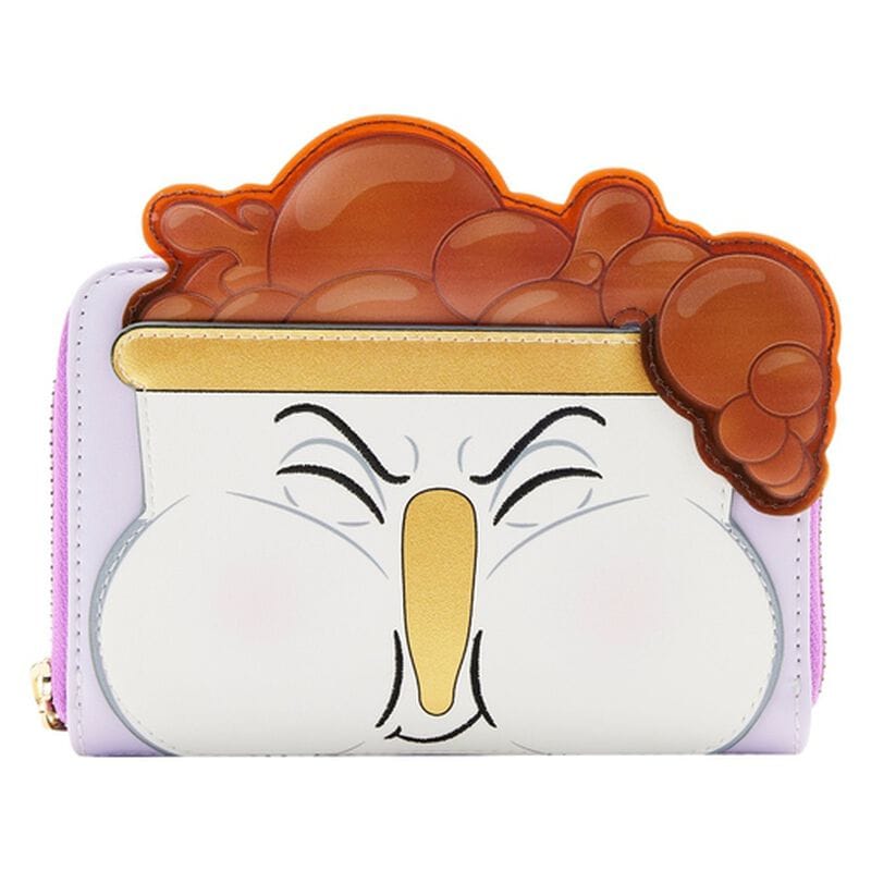 Beauty and the Beast Chip Bubbles Zip Around Wallet 651951