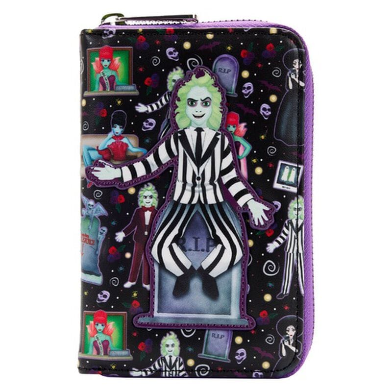 Beetlejuice Icons Zip Around Wallet 652537