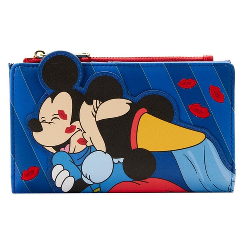 Brave Little Tailor Mickey and Minnie Mouse Flap Wallet 645175