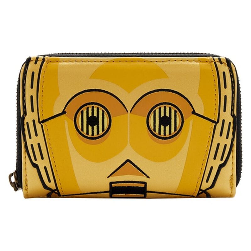 C-3PO Cosplay Zip Around Wallet Red 653585