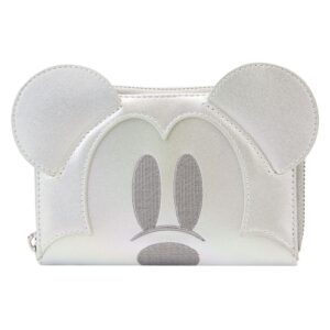 Disney100 Platinum Mickey Mouse Cosplay Zip Around Wallet 644418