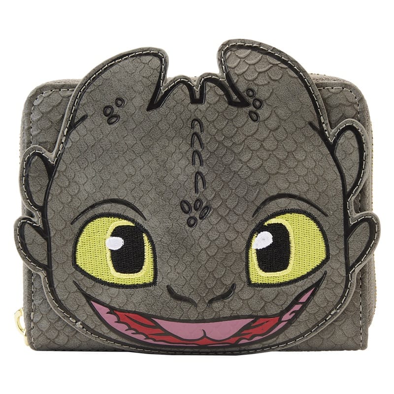 How to Train Your Dragon Toothless Cosplay Zip Around Wallet 643693