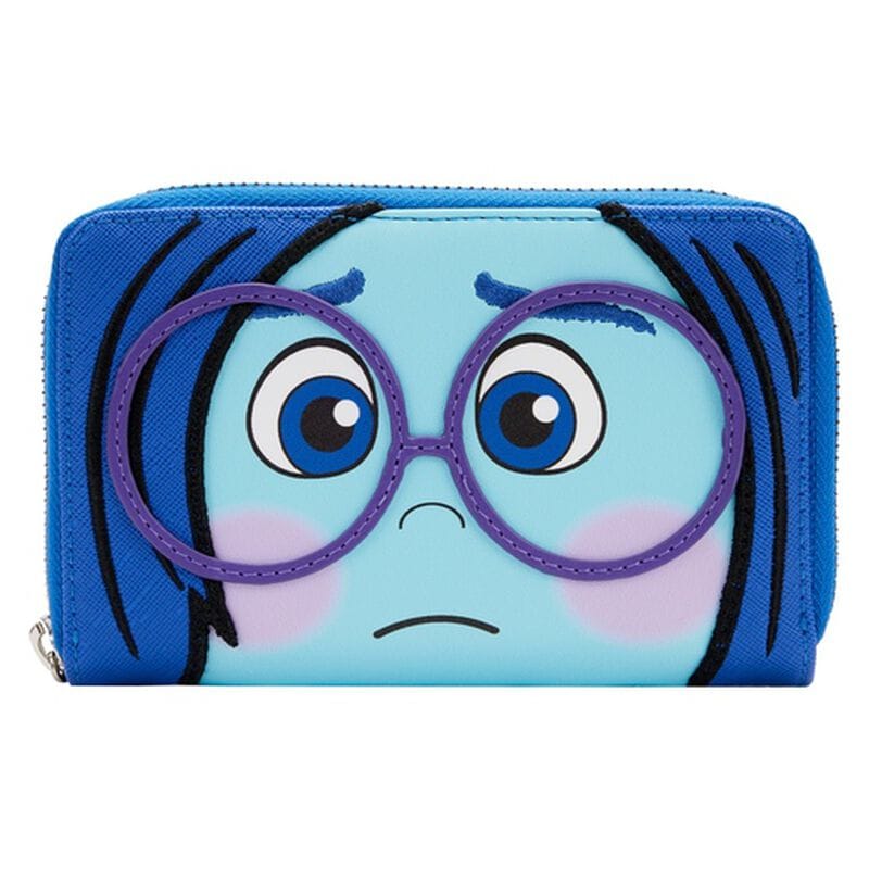 Inside Out Sadness Cosplay Zip Around Wallet 652465