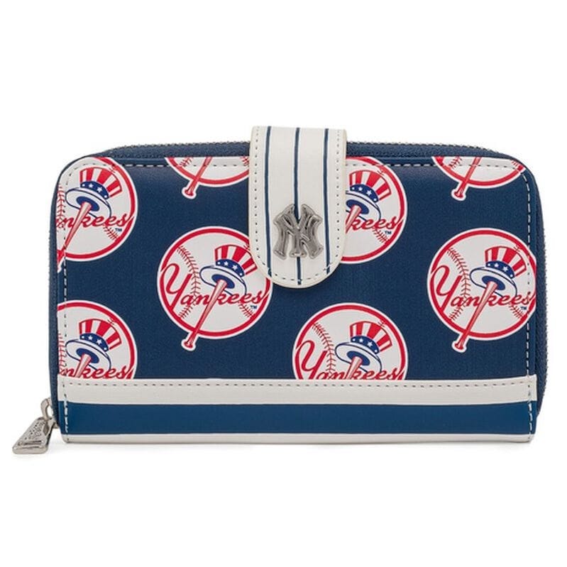 MLB New York Yankees Logo Zip Around Wallet 644705