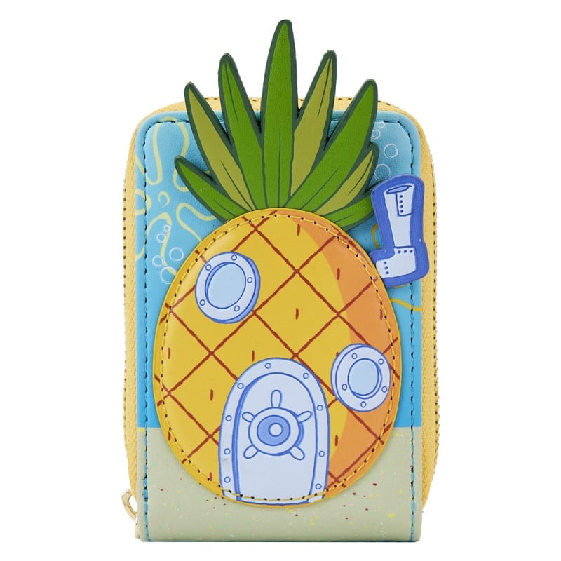 SpongeBob SquarePants Pineapple House Accordion Wallet Black 644340