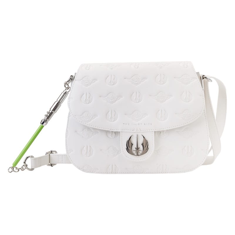 Star Wars Light Side Saber Strap Crossbody Bag White 641876