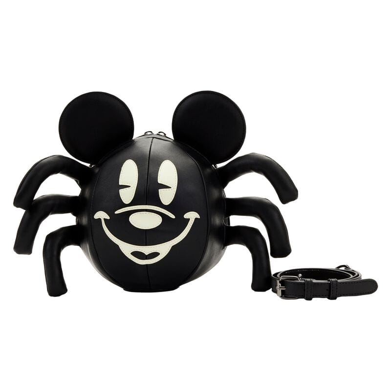 Stitch Shoppe Mickey Mouse Glow Spider Crossbody Bag 642166