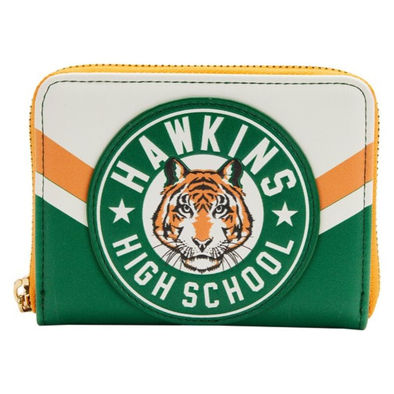 Stranger Things Hawkins High Zip Around Wallet Green 652558