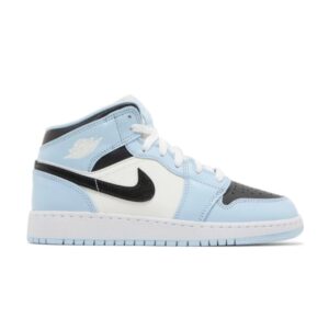 Air Jordan 1 Mid GS Ice Blue 555112 401