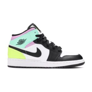 Air Jordan 1 Mid GS Pastel Sneakers 554725 175