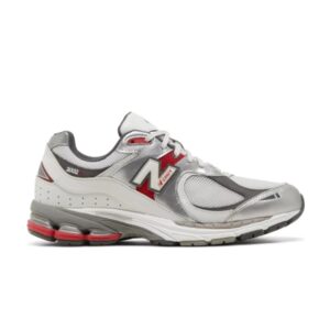 New Balance 2002R Silver Metallic Team Red Sneakers Blue M2002RLB