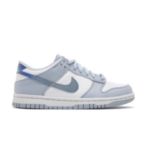 Nike Dunk Low Next Nature GS Blue Whisper Lenticular Blue Whisper/Hyper Royal/Green Abyss/White FJ4668 400