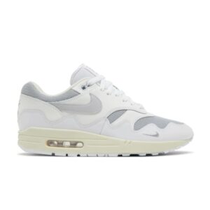 Patta x Nike Air Max 1 White White/Pure Platinum/Metallic Silver DQ0299 100