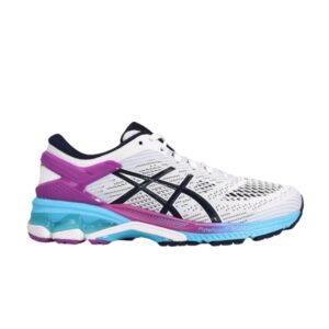 Sneakers Wmns Asics Gel Kayano 26 White Peacoat 1012A457 100