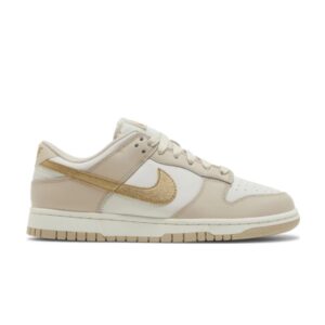 Wmns Nike Dunk Low Gold Swoosh Phantom/Metallic Gold/Sanddrift/Sail DX5930 001