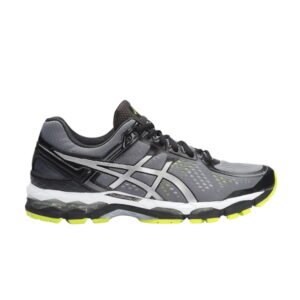 Asics Gel Kayano 22 4E Wide Charcoal Silver Lime T549N 7393