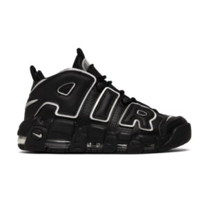 Sneakers Wmns Nike Air More Uptempo Black Metallic Silver DQ0839 001