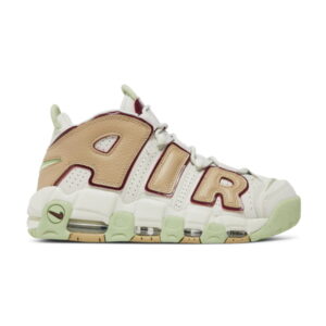 Wmns Nike Air More Uptempo Light Bone Alligator Sneakers DX8955 001