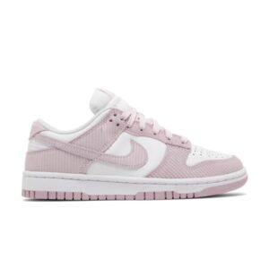 Sneakers Wmns Nike Dunk Low Pink Corduroy White/Pink Foam FN7167 100