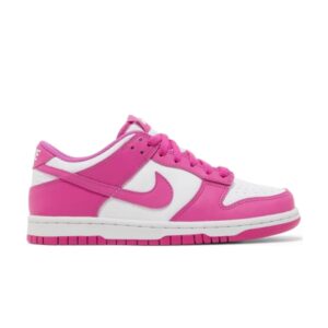 Nike Dunk Low GS Active Fuchsia Sneakers White/Active Fuchsia FJ0704 100