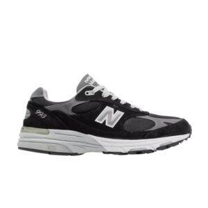 Sneakers Wmns New Balance 993 Made In USA 2A Wide Black Gray WR993BK 2A