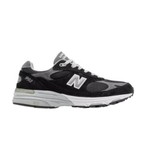 Sneakers Wmns New Balance 993 Made In USA Wide Black Gray WR993BK D