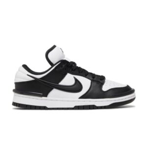 Wmns Nike Dunk Low Twist Panda Sneakers Black/Black/White DZ2794 001