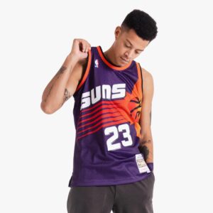 Basketball Jersey 1992-93 Phoenix Suns Cedric Ceballos #23 Swingman Hardwood Classics Purple Jersey 694420