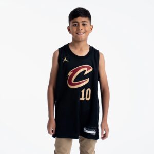 Basketball Jersey 2022-2023 Cleveland Cavaliers Darius Garland #10 Youth NBA Swingman Statement Edition Black Jersey Black 692908