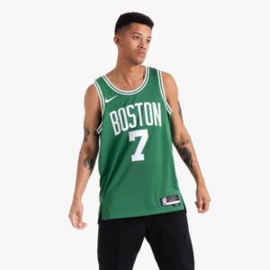 Basketball Jersey 2023-24 Boston Celtics Jaylen Brown #7 Swingman Icon Edition Green Jersey 695790