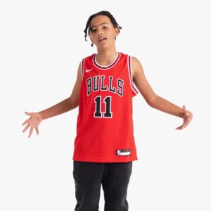 Basketball Jersey 2022-23 Chicago Bulls DeMar DeRozan #11 Youth Swingman Icon Edition Red Jersey Red 692406