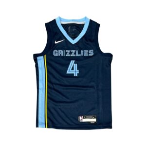 Basketball Jersey 2022-23 Memphis Grizzlies Steven Adams #4 Youth Swingman Icon Edition Navy Jersey Blue 691586