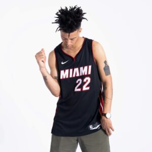 Basketball Jersey 2023-24 Miami Heat Jimmy Butler #22 Swingman Icon Edition Black Jersey 696633