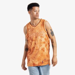 2023 Phoenix Suns Devin Booker #1 Swingman Select Series Orange Jersey Basketball Jersey 691438