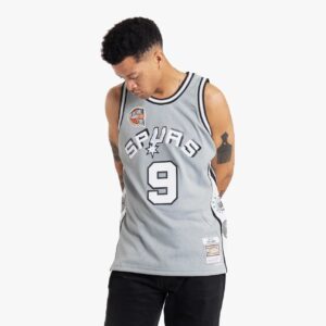 Basketball Jersey 2023 San Antonio Spurs Tony Parker #9 Hall Of Fame NBA Limited Gray Jersey 695188