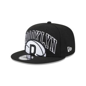 New Era Brooklyn Nets 2024 Tip Off Black 9FIFTY NBA Snapback Hat black 689737